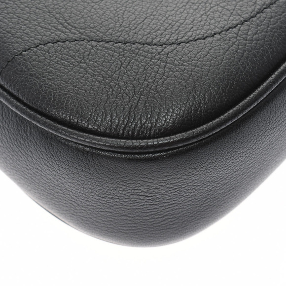 Gucci GG Aphrodite Small Black Gold Hardware Soft Leather Shoulder Bag - Picture 7 of 10